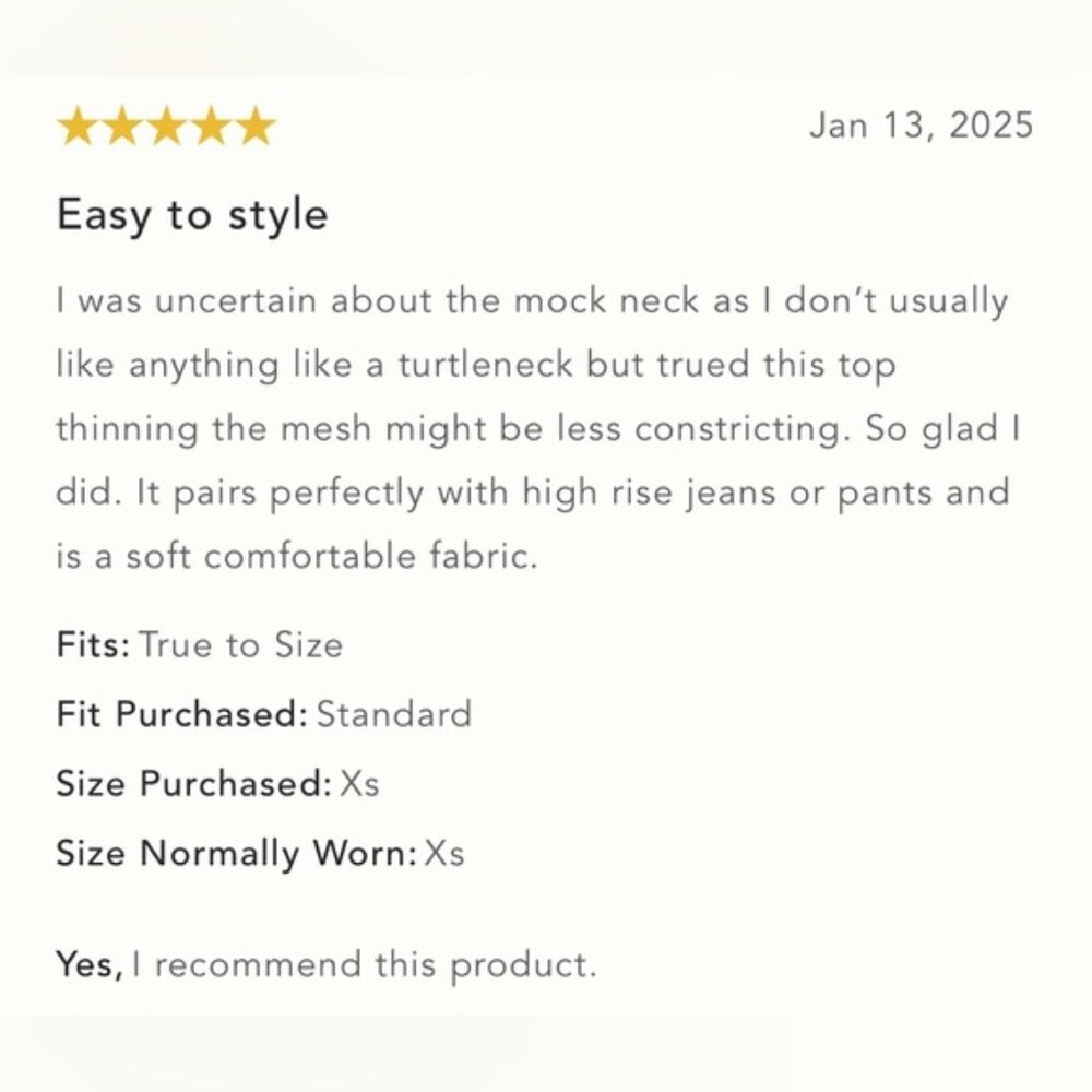 Nwt Size M By Anthropologie Mesh Turtleneck Top - image 8